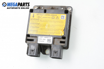 Airbag module for Ford Fiesta V 1.4 TDCi, 68 hp, truck, 2004 № 2S6T 14B056 BP / Siemens 5WK4 3030